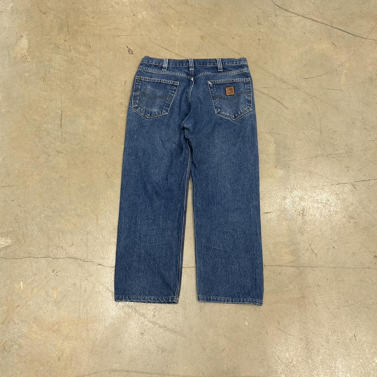 Vintage Carhartt Jeans – Size 34x30, Great Condition, Relaxed Fit