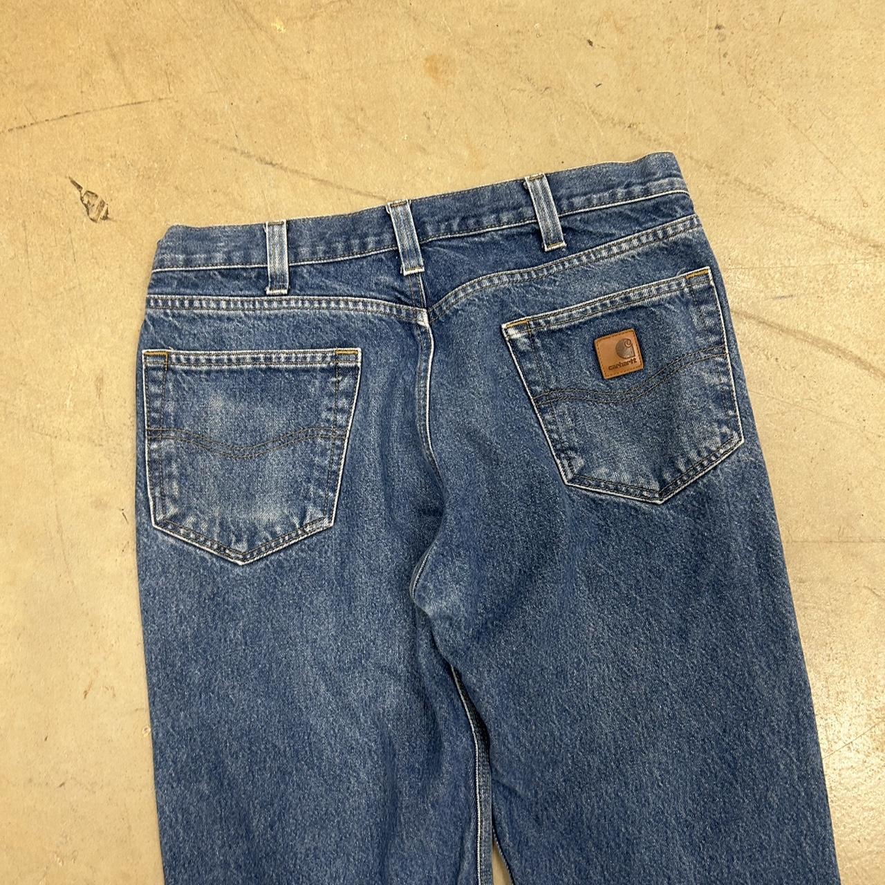 Vintage Carhartt Jeans – Size 34x30, Great Condition, Relaxed Fit