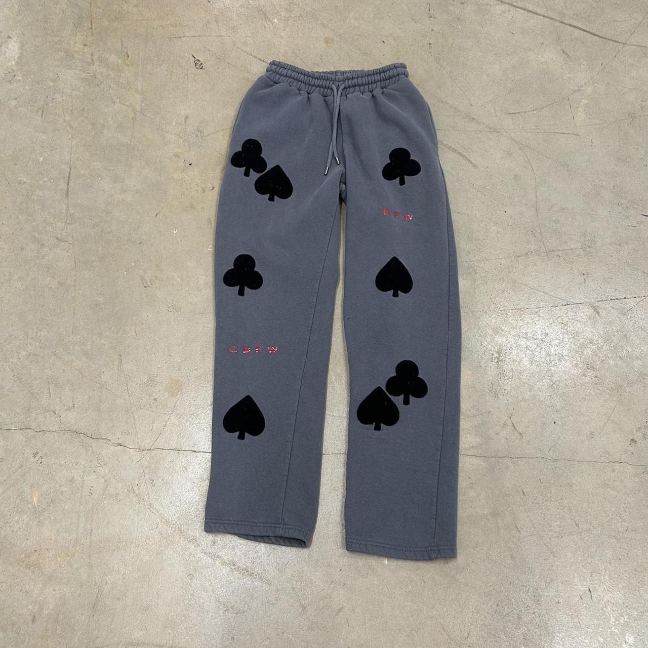 BoohooMAN Grey Saint Sweatpants – Size S, Great Condition