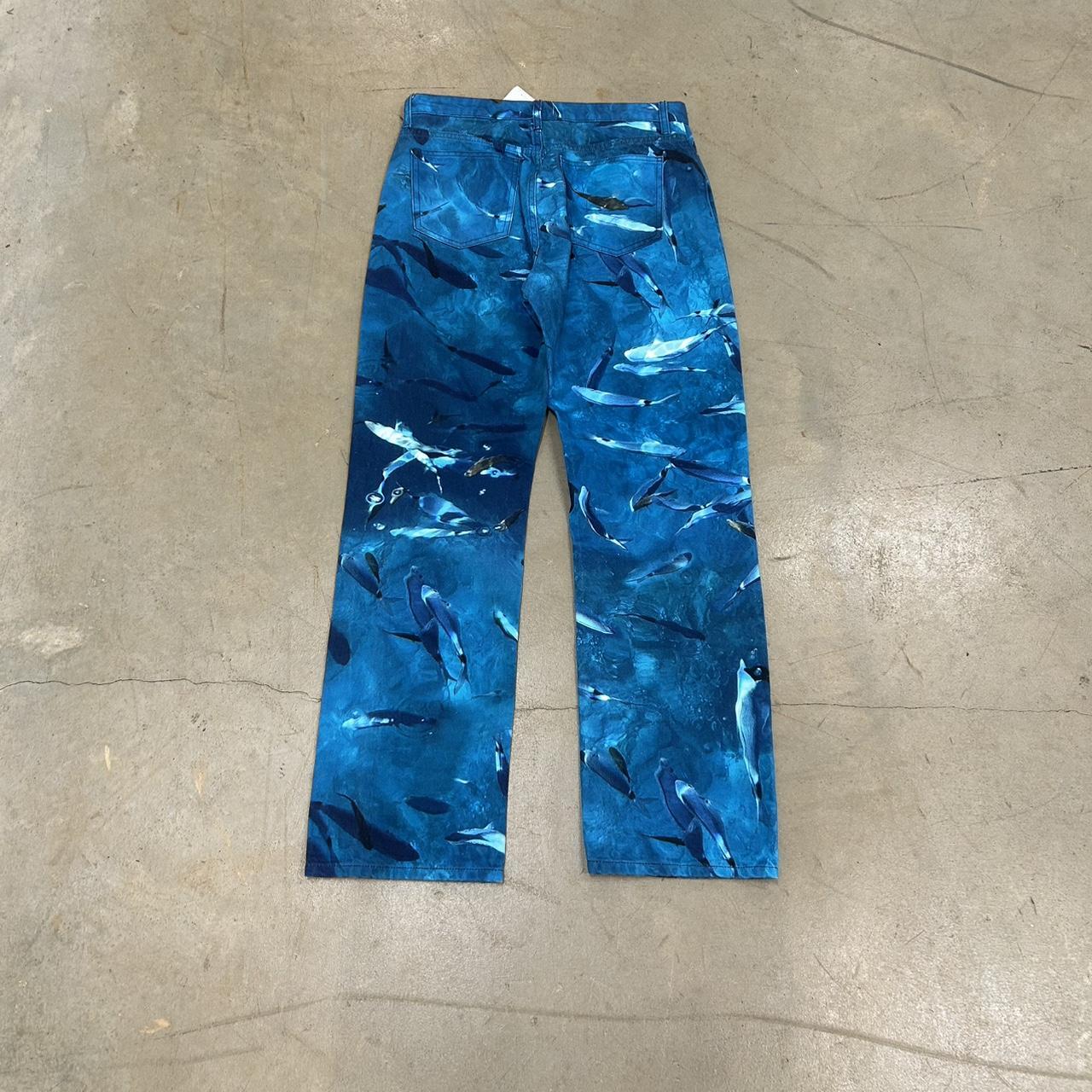 Zara Blue Fish Jeans – Size 32x32, Great Condition