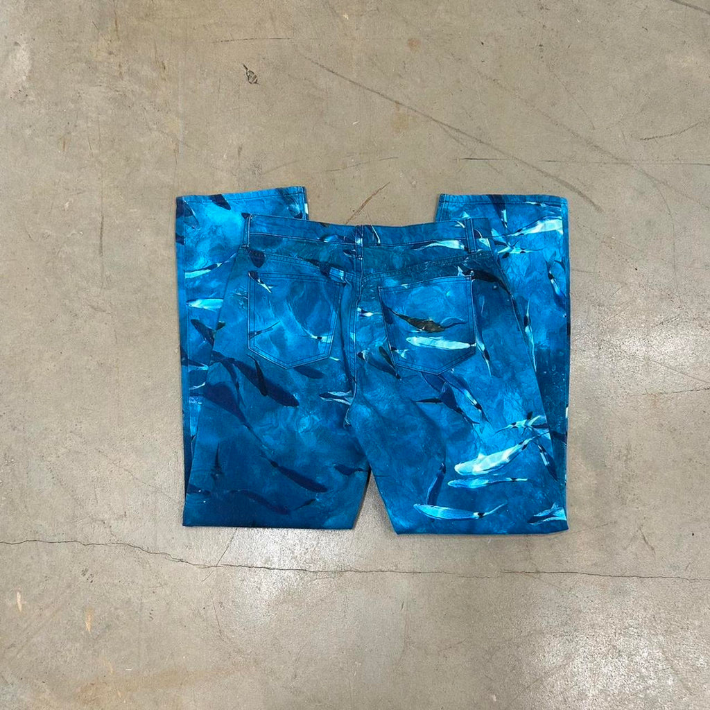 Zara Blue Fish Jeans – Size 32x32, Great Condition