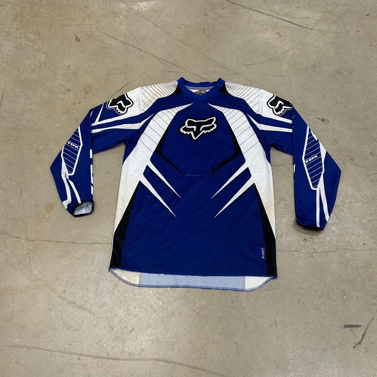 Fox Racing Jersey – Size M, Okay Condition, Stains Shown