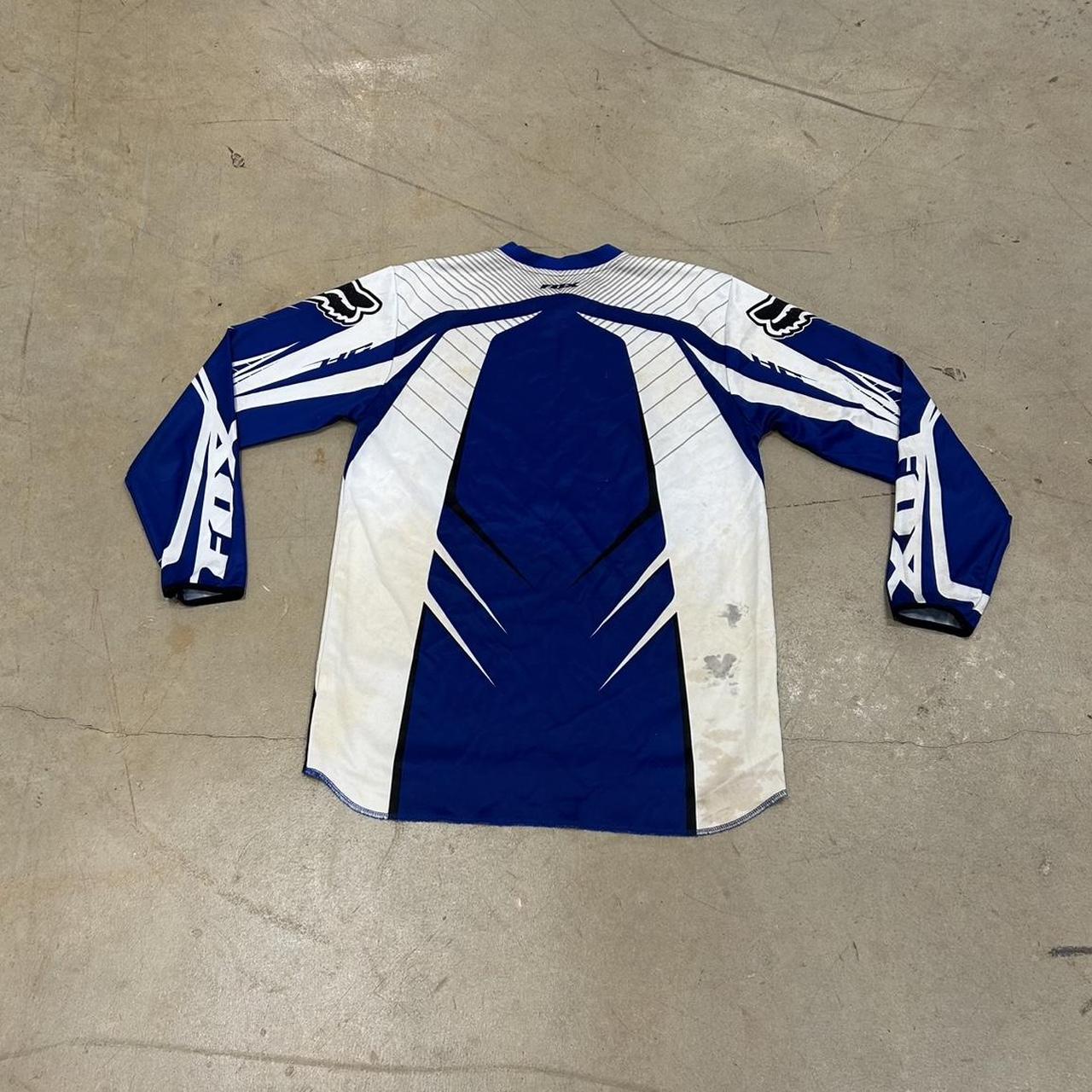 Fox Racing Jersey – Size M, Okay Condition, Stains Shown