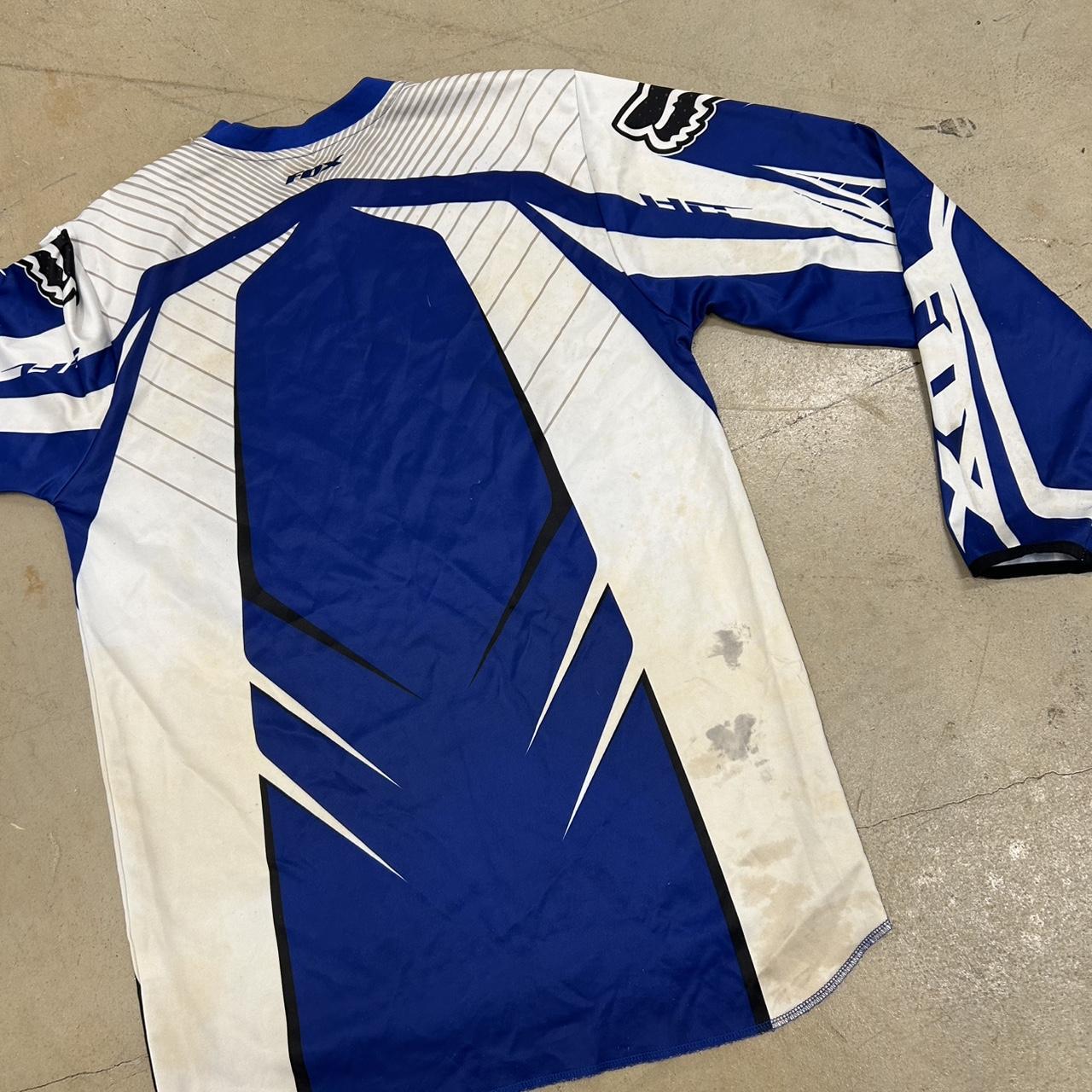 Fox Racing Jersey – Size M, Okay Condition, Stains Shown