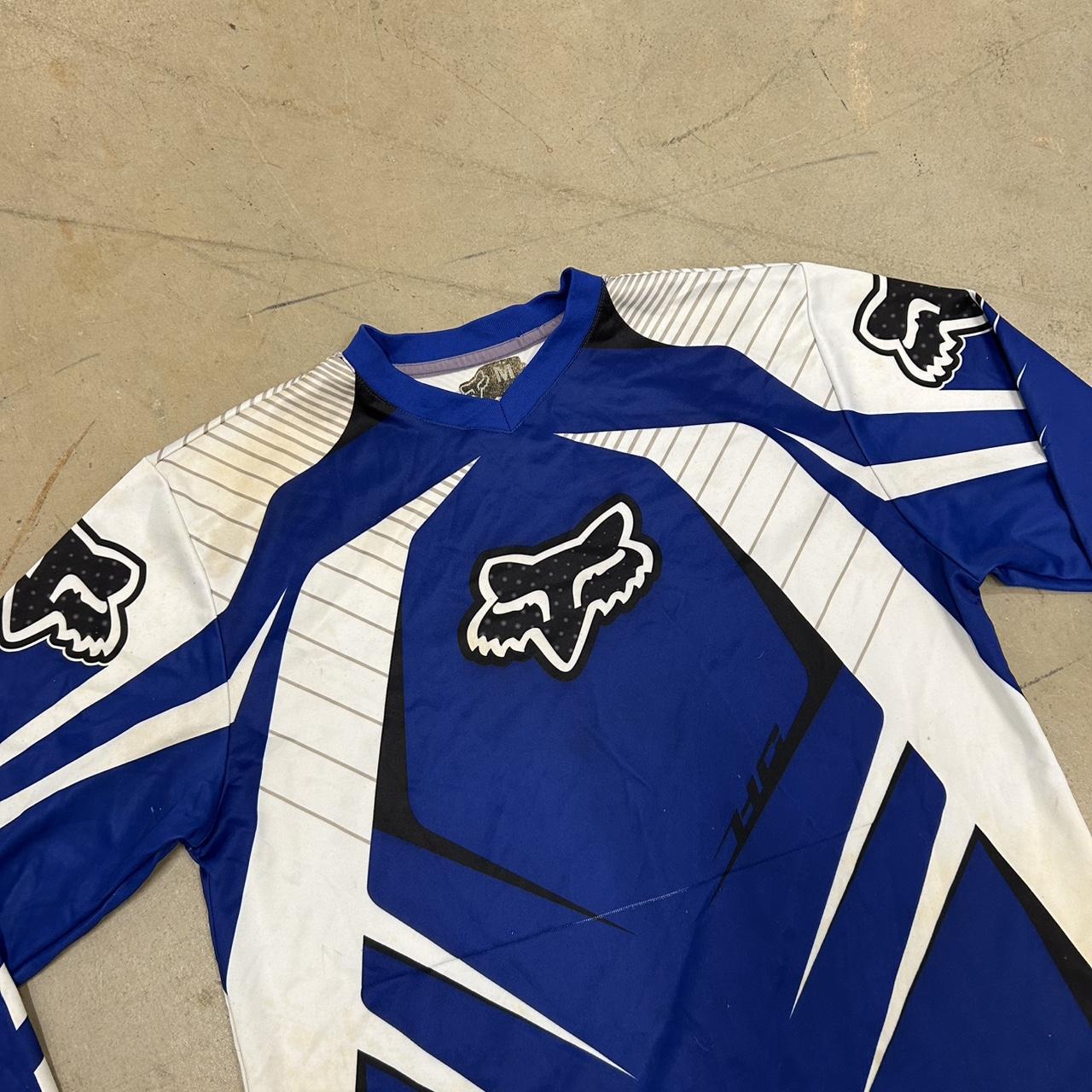 Fox Racing Jersey – Size M, Okay Condition, Stains Shown