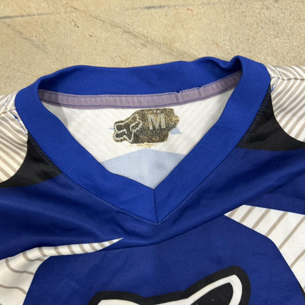Fox Racing Jersey – Size M, Okay Condition, Stains Shown