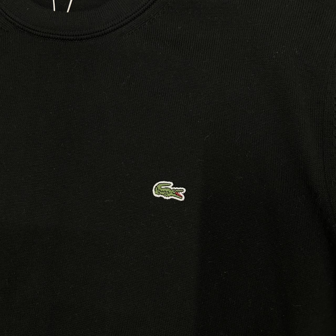 Lacoste Black Sweater – Size L, Brand New with Tags